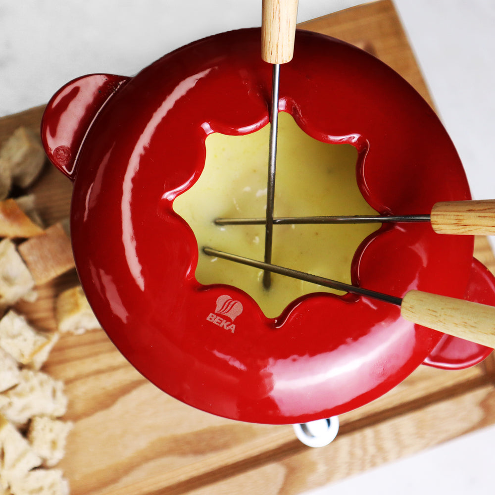 Beka Arome Cast Iron Fondue Set 15.5cm / Red *