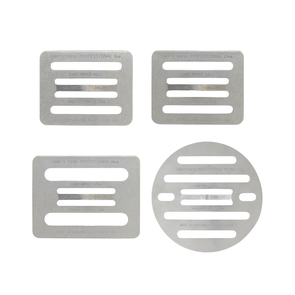 The Chef's Press 4-Piece Complete Set
